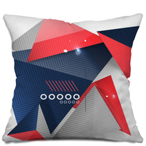 Abstract Geometric Shape Background Pillows 58608595
