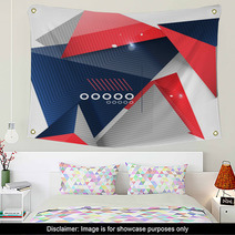 Abstract Geometric Shape Background Wall Art 58608595