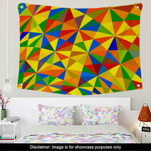 Abstract Geometrical Background Wall Art 52228158