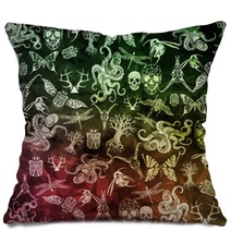 Abstract Gothic Pillows 87782564