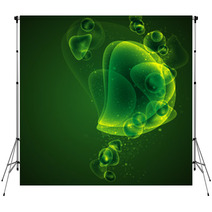 Abstract Green Background Backdrops 50470449
