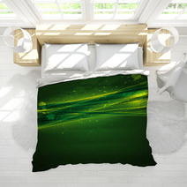 Abstract Green Background Bedding 50470766