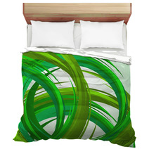 Abstract Green Background Bedding 65567891