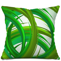 Abstract Green Background Pillows 65567891