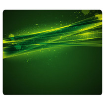 Abstract Green Background Rugs 50470766
