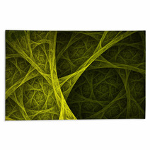 Abstract Green Background Rugs 64760322