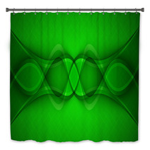 Abstract Green Background. Vector Bath Decor 65567902