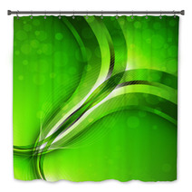 Abstract Green Background. Vector Bath Decor 69337470