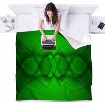 Abstract Green Background. Vector Blankets 65567902