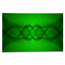 Abstract Green Background. Vector Rugs 65567902