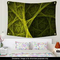 Abstract Green Background Wall Art 64760322