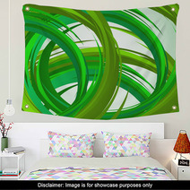 Abstract Green Background Wall Art 65567891