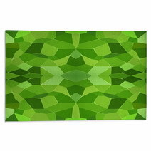 Abstract Green Seamless Pattern Rugs 71740814