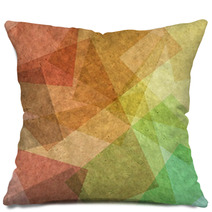 Abstract Grunge Texture Background With Soft Faded Colors Pillows 41905868