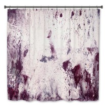 Abstract Hand Drawn Background In Purple Tones Bath Decor 307789449