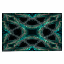 Abstract Illustrated Glass Object Rugs 30054282