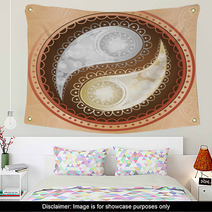 Abstract Illustration With Indian Pickles Wall Art 51136425