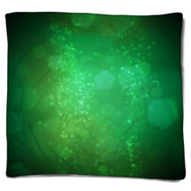 Abstract Irish Saint Patrick Day Background Blankets 48255223