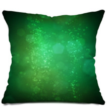 Abstract Irish Saint Patrick Day Background Pillows 48255223