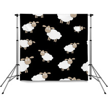 Abstract Lamb Seamless Pattern Background Vector Illustration Backdrops 57203223