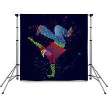 Abstract Male Dancer Backdrops 60621952