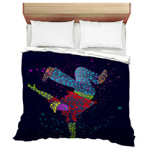 Abstract Male Dancer Bedding 60621952