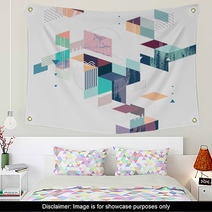 Abstract Modern Geometric Background Wall Art 105202923