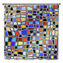 Abstract Mosaic Bath Decor 71901333