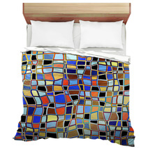Abstract Mosaic Bedding 71901333