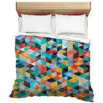 Abstract Mosaic Pattern Bedding 65508809