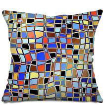 Abstract Mosaic Pillows 71901333