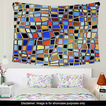 Abstract Mosaic Wall Art 71901333