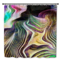 Abstract Of Colors And Lines Bath Decor 241397641