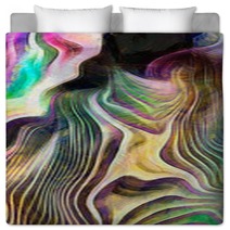 Abstract Of Colors And Lines Bedding 241397641