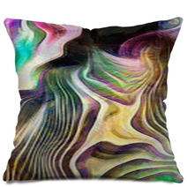 Abstract Of Colors And Lines Pillows 241397641
