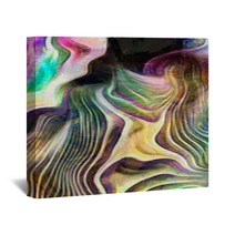 Abstract Of Colors And Lines Wall Art 241397641