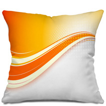 Abstract Orange Background Pillows 54926811