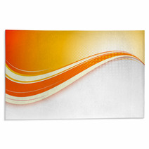 Abstract Orange Background Rugs 54926811