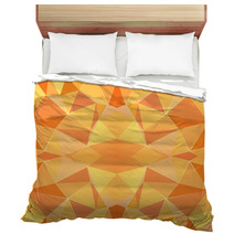 Abstract Orange Seamless Pattern Bedding 71740827