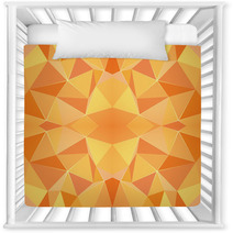 Abstract Orange Seamless Pattern Nursery Decor 71740827