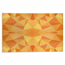 Abstract Orange Seamless Pattern Rugs 71740827
