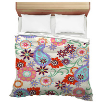 Abstract Paisley Seamless Background Bedding 63819064