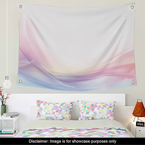 Abstract Pastel Pink And White Background Wall Art 56952314