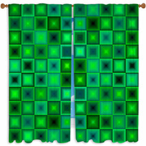 Abstract Pattern 2 Window Curtains 1047595