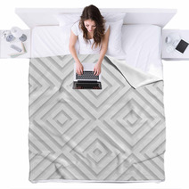 Abstract Pattern In Light Grey Colors. Blankets 66644131