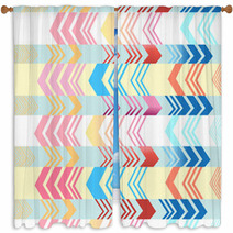 Abstract Pattern Window Curtains 57644465