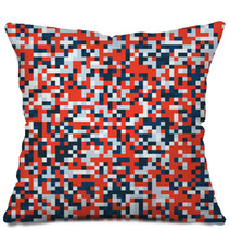 Abstract Pixel Background Pillows 63383015