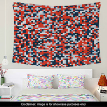 Abstract Pixel Background Wall Art 63383015
