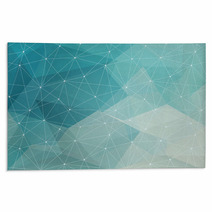 Abstract Polygonal Background Vector Rugs 64528007