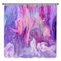 Abstract Purple Paint Background With Marble Pattern Bath Decor 115987435